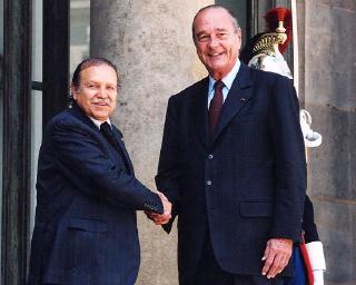 Entretien du Président de la République et de M. Abdelaziz Bouteflika, Président de la République démocratique et populaire d'Algérie