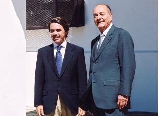 11.09.2003 - déplacement en Espagne - entretien avec M. Jose Maria Aznar, Président du gouvernement espagnol