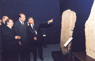 Inauguration par le Président de la République et M. Abdelaziz Bouteflika, Président de la République d'Algérie de l'exposition 