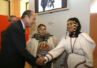 Visite d'une exposition ethnologique et ethnographique sur les Inuits