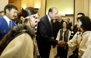 Visite d'une exposition ethnologique et ethnographique sur les Inuits