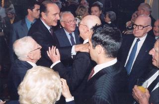 Réception à l'occasion du 60ème anniversaire de la création de la médaille de la Résistance