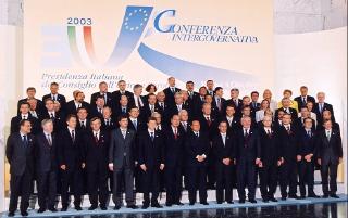 Conférence intergouvernementale - Sommet européen extraordinaire - photo de famille