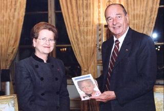 Entretien du Président de la République avec Mme Claire Brisset, défenseure des enfants