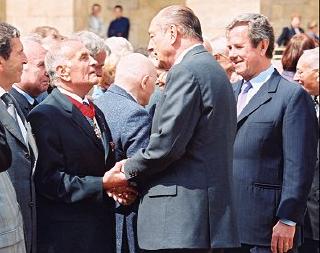 60ème anniversaire du Conseil national de la Résistance.