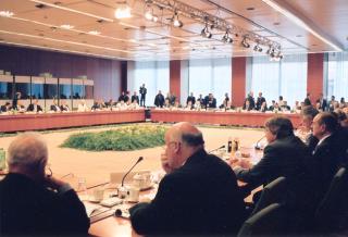 Conseil européen à Bruxelles - Séance plénière du Conseil européen