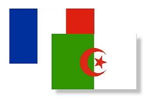 Drapeau France / Algérie