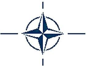 Logo de l'orgnanisation du Traité de l'Atlantique nord (OTAN)