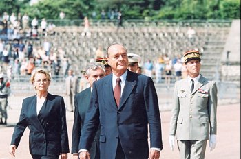 Cérémonie-anniversaire de l'appel du 18 juin 1940 au Mont-Valérien.