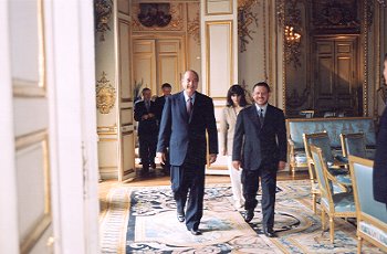 Le Président de la République, accueille Sa Majesté Abdallah II de Jordanie.