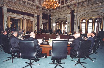 Sommet franco-allemand - séance plénière.