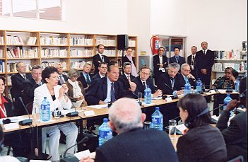 Rencontre du Président de la République avec des représentants d'ONG.
