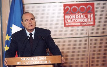 Visite du salon mondial de l'automobile.