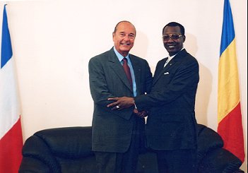 Entretien du Président de la République et de M. Idriss Deby, Président de la République du Tchad