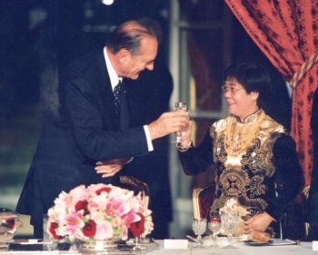 Dîner d'Etat en l'honneur de M. Tran Duc Luong, Président de la République socialiste du Vietnam.