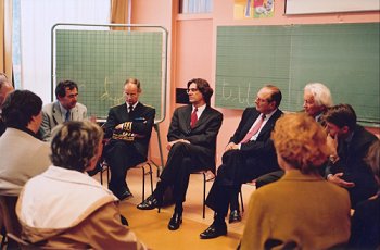 Déplacement à Troyes - visite de l'école élémentaire Georges CHARPAK.