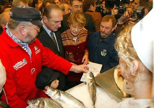 Inauguration par le Président de la République du 41ème salon international de l'agriculture (Porte de Versailles)