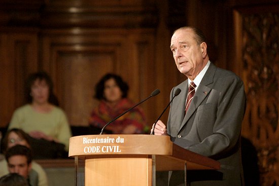 Allocution du Président de la République lors du colloque organisé pour le bicentenaire du Code civil (La Sorbonne)