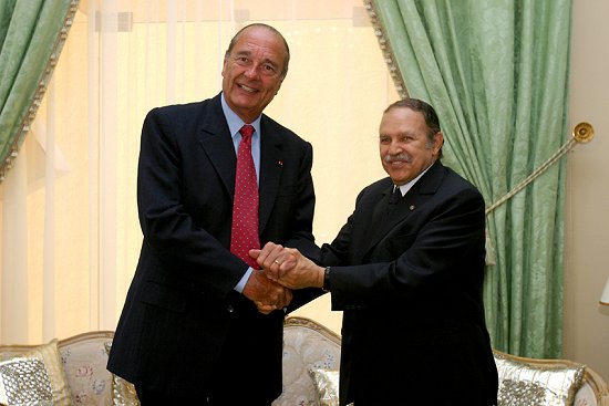 Entretien du Président de la République et de M. Abdelaziz Bouteflika, Président de la République algérienne démocratique et populaire