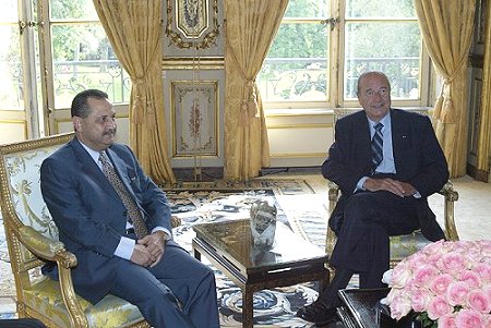 Entretien du Président de la République avec M. Choukri Ghanem, Premier ministre de Libye