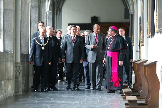 - Rencontre franco-allemande - visite de la cathédrale