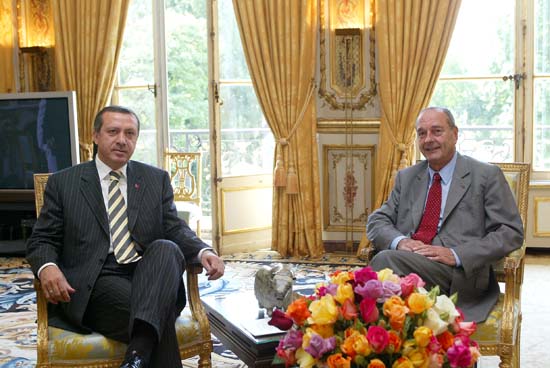 Entretien avec M. Recep Tayyip ERDOGAN, Premier ministre de la Turquie