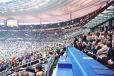 Finale de la coupe de France de football au Stade de France.