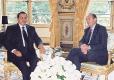 Entretien du Président de la République, avec M. Hosni MOUBARAK, Président de la République arabe d'Egypte.