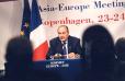 Sommet Union européenne / Asie (ASEM IV) - conférence de presse du Président de la République.