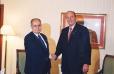 Entretien du Président de la République et de M. Ahmet Necdet Sezer, Président de la République de Turquie.
