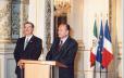 Point de presse conjoint du Président de la République et de M. Vincente Fox Quesada, Président des Etats-Unis du Mexique.