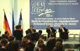 Rencontre-débat du Président de la République et du chancelier fédéral avec de jeunes français et allemands.