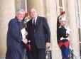 Le Président de la République accueille M. Ruud Lubbers, Haut commissaire aux Nations unies pour les réfugiés