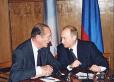 Entretien du Président de la République et du Président Poutine.