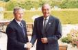 Entretien bilatéral avec George W. Bush, Président des Etats-Unis d'Amérique. - 3