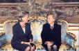 Entretien de Mme Jacques Chirac et de Sa Majesté Paola reine des Belges