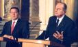Conférence de presse conjointe du Président de la République et de M. Gerhard Schröder, à l'issue de leur entretien - 2