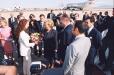 DÃ©placement au Maroc - accueil du PrÃ©sident de la RÃ©publique et de Mme Jacques Chirac à FÃ¨s par Sa MajestÃ© Mohamed VI roi ...