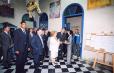 Déplacement au Maroc - rencontre du Président de la République et de Mme Jacques Chirac, avec les membres de l'Association 
