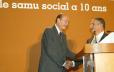 Visite au SAMU social de Paris - discours du PrÃ©sident de la RÃ©publique à l'occasion du XÃ¨me anniversaire du SAMU social (Ho ... - 2