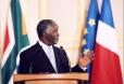 Conférence de presse conjointe du Président de la République et de M. Thabo Mbeki Président de la République d'Afrique du sud