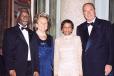 Dîner d'Etat offert par le Président de la République et Mme Jacques Chirac en l'honneur du Président de la République d'Afrique du sud et de Mme Thabo Mbeki