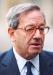 Commission de réflexion sur l'application du principe de laïcité dans la République - point de presse informel de M. Bernard Stasi, médiateur de la République (cour d'honneur)