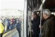 Déplacement en Gironde - inauguration du tramway de la communauté urbaine de Bordeaux