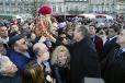 Déplacement en Gironde - inauguration du tramway de la communauté urbaine de Brodeaux - arrivée du Président de la République