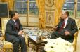 Entretien du Président de la République avec Sa Majesté Abdallah II roi de Jordanie