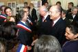 Arrivée du Président de la République à la préfecture des Bouches-du-Rhône