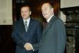 Le Président de la République salue le Premier ministre turc M. Recep Tayyip Erdogan