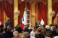 Conférence de presse du Président de la République sur l'Europe (salle des fêtes) - 4