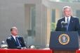 - 60ème anniversaire du débarquement en Normandie - allocution de M. George Bush, Président des Etats-Unis d'Amérique lors de la cérémonie franco-américaine (cimetière américain de Colleville)